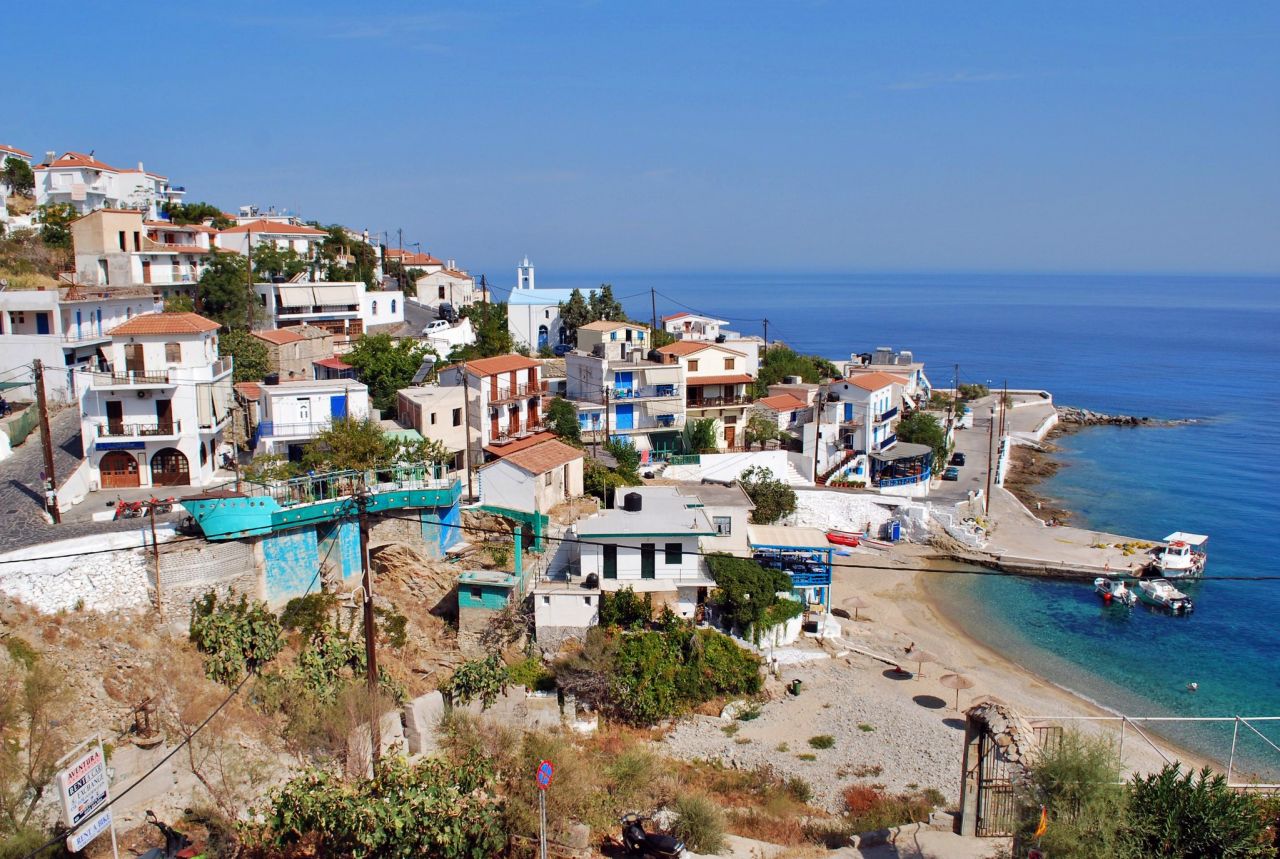 Ikaria Island in Greece