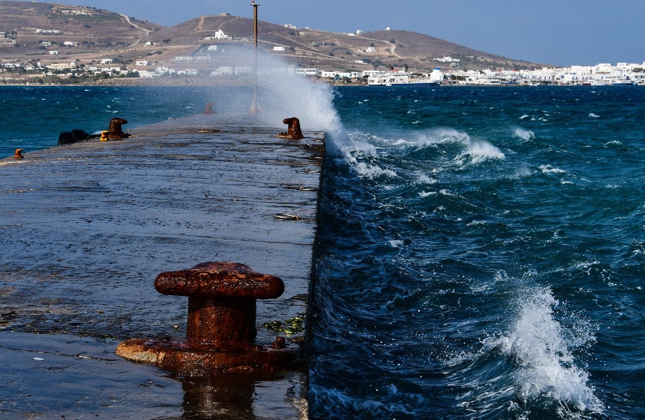 Port of Antiparos, Greece