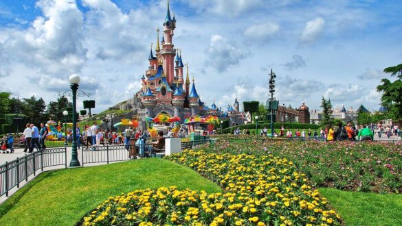 Theme parks in France include Disneyland Paris