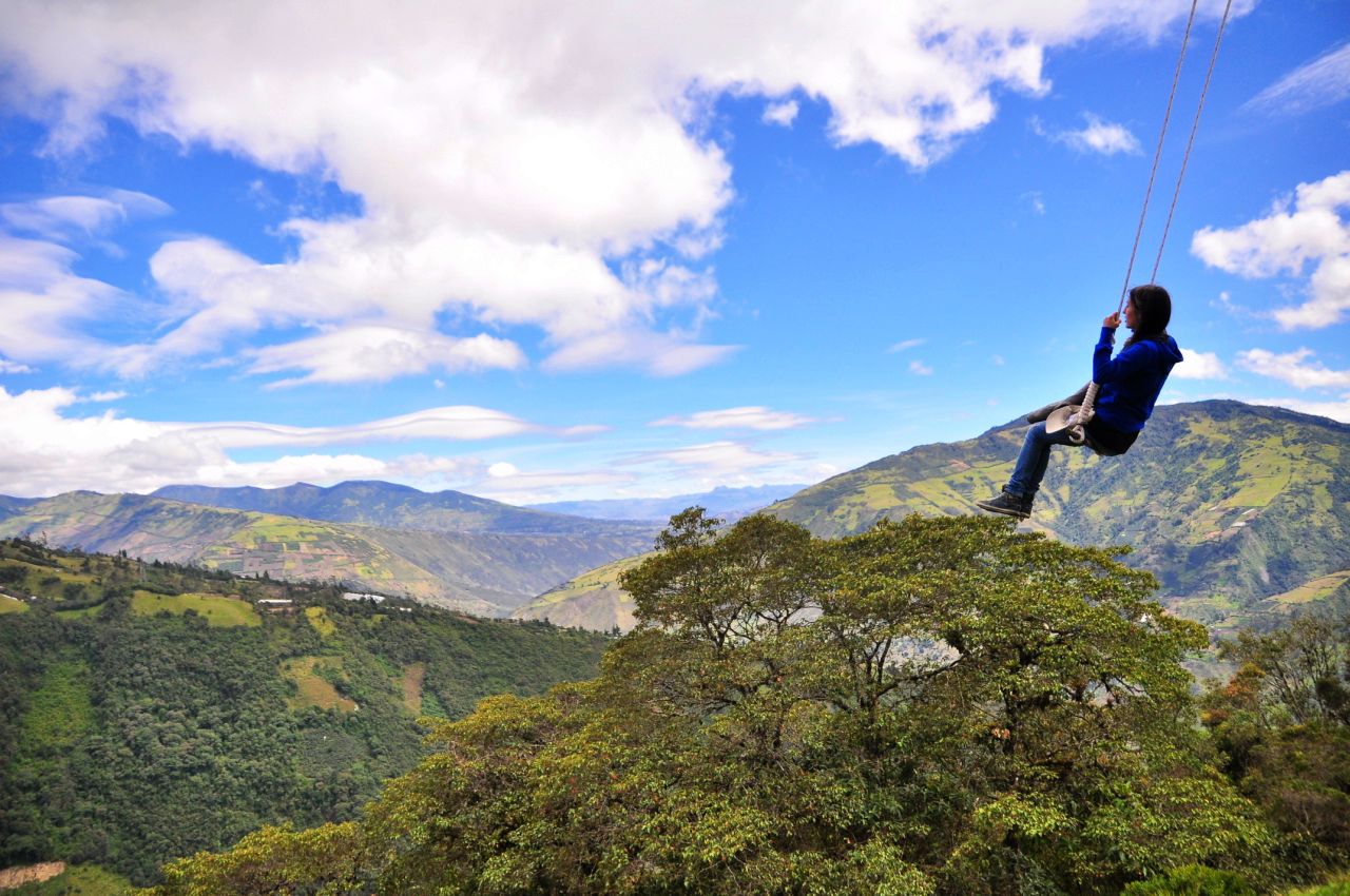 The Swing at the End of the World, Baños, Ecuador