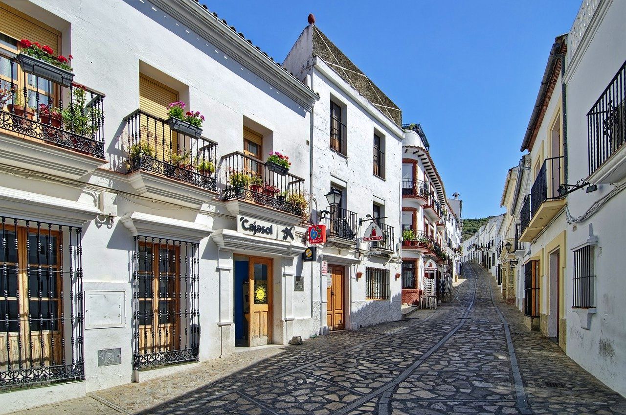 Pueblo blanco in Cadiz province, Andalucia, Spain