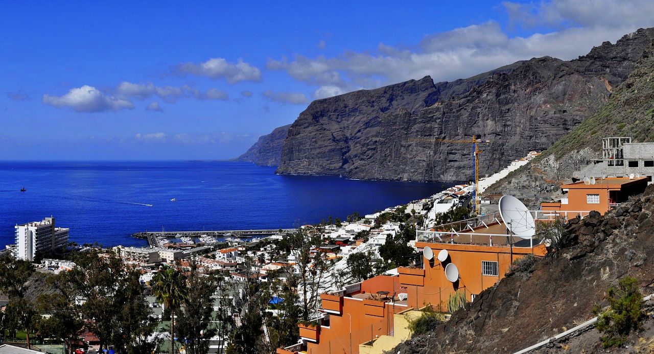 Los Gigantes for dolphin and whale watching