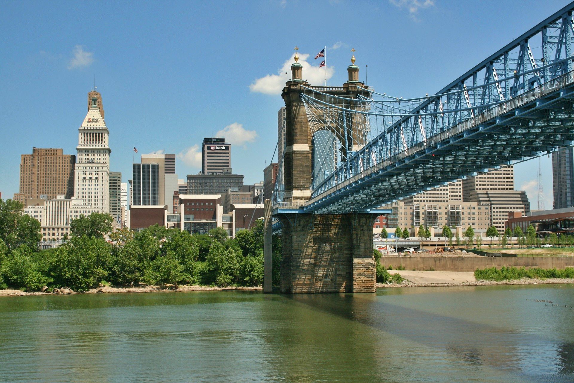 Cincinnati cityscape, Ohio, USA