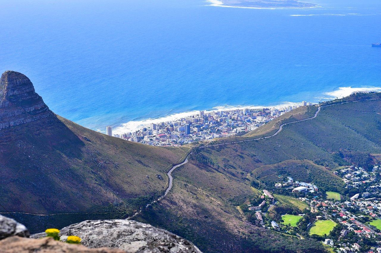 View of Cape Town city