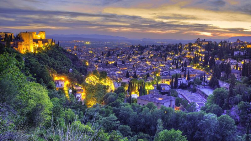 Granada came up tops in the Top Twelve poll for most beautiful city in Spain