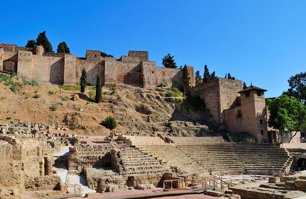 Alcazaba and Roman Amphitheater, Malaga
