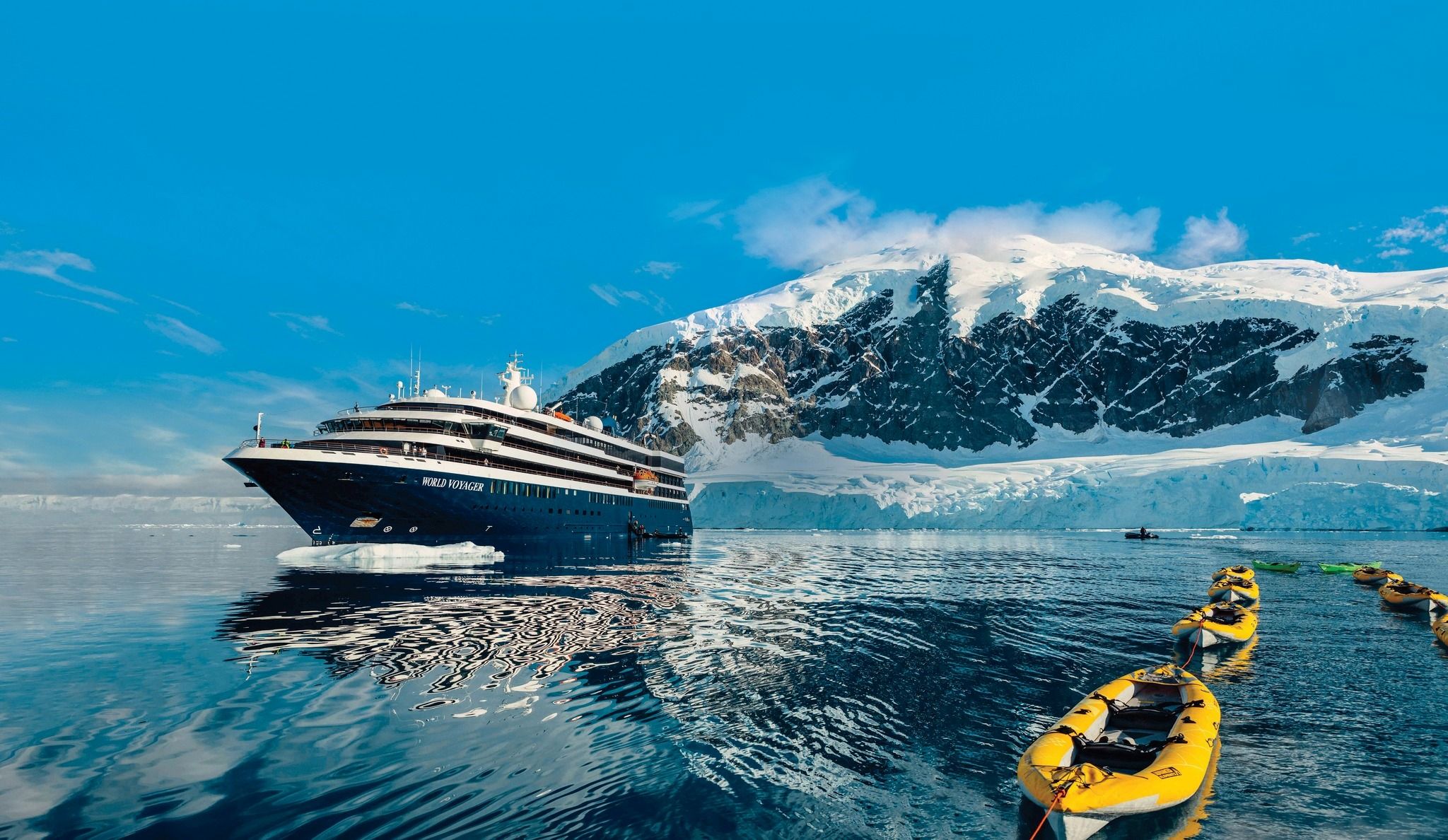 New itineraries for a luxury cruise to Antarctica