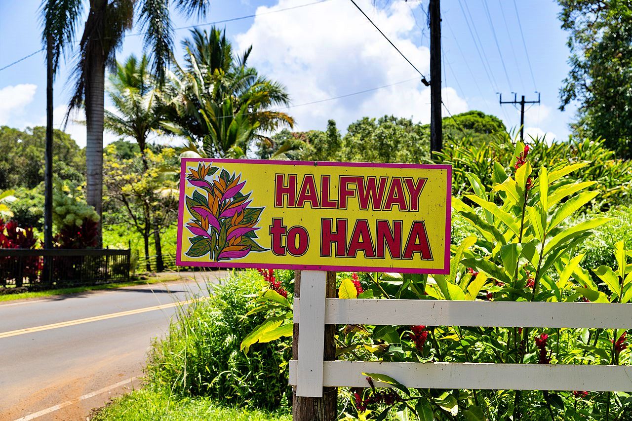 Halfway to Hana on the Hana Highway