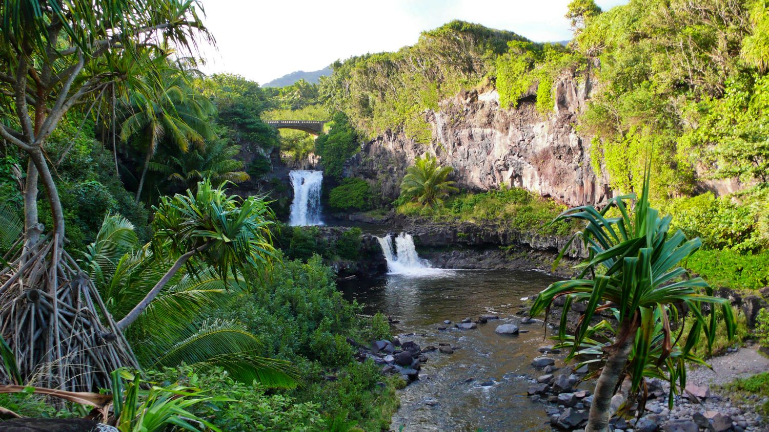 The Seven Sacred Pools of ‘Ohe’o Gulch in Maui, Hawaii