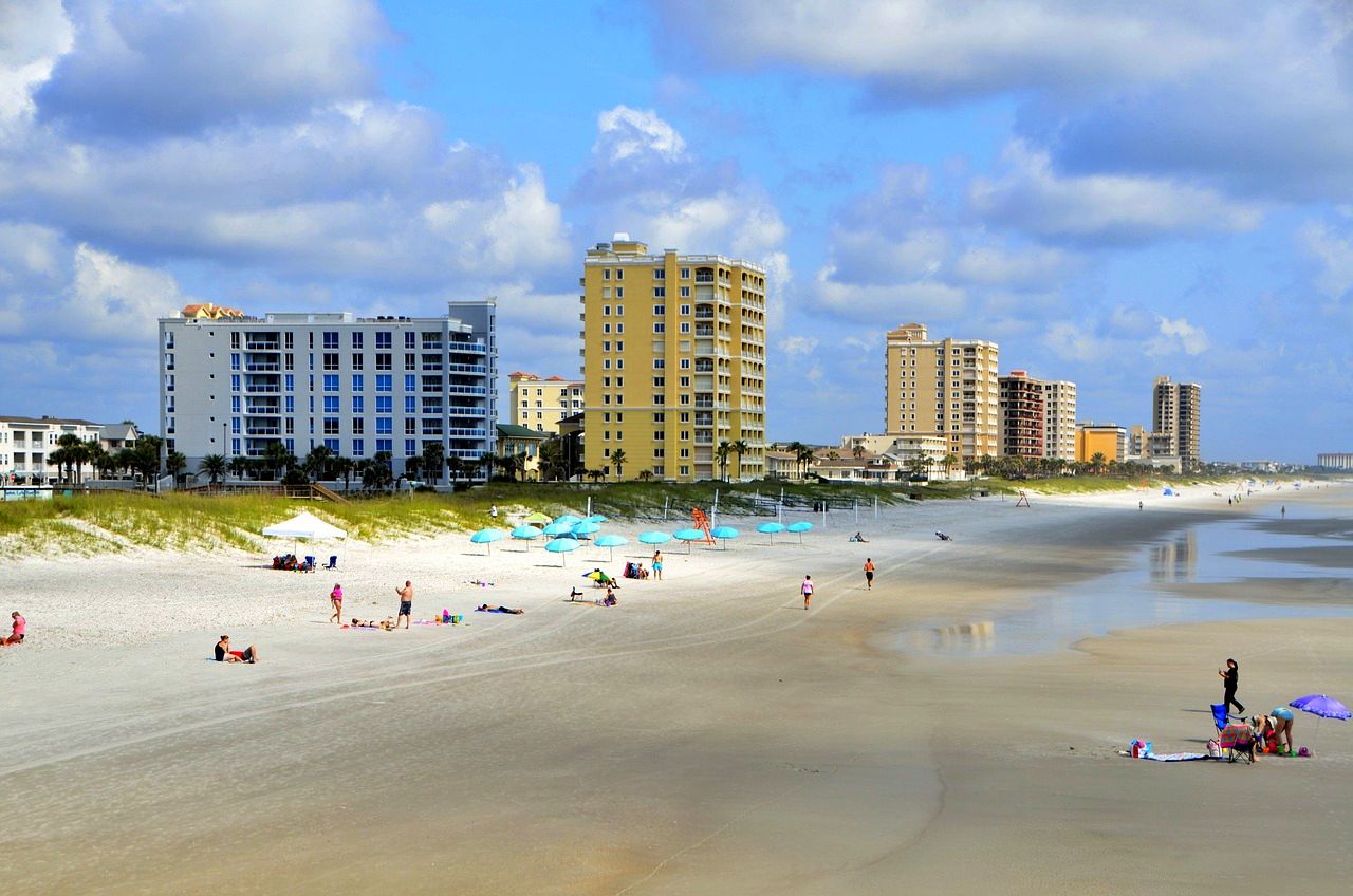 Beach in Jacksonville, Florida