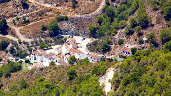 Aerial view of El Acebuchal, Spain