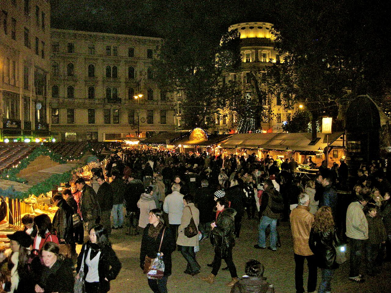 Christmas markets in Budapest, Hungary