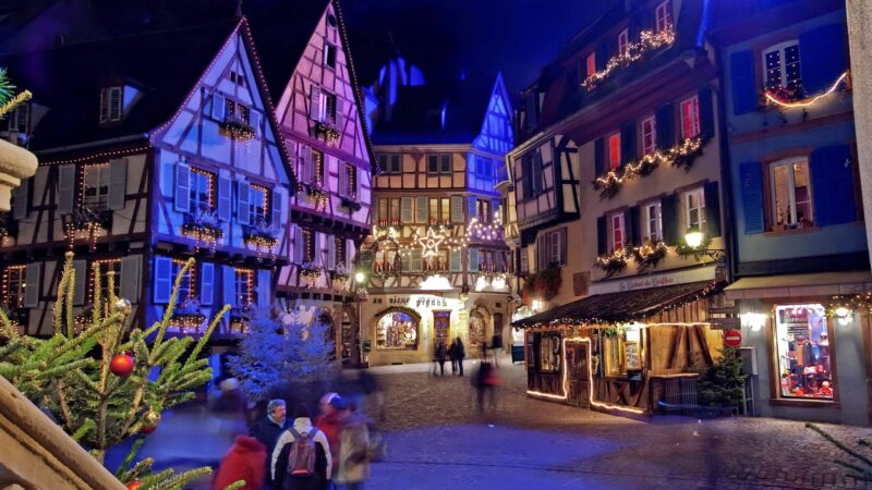 Colmar, France features some of the best Christmas markets in Europe
