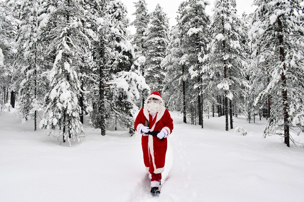 Meet Santa C;laus in Rovaniemi, Finland 