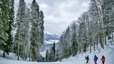Top skiing destinations according to Conde Naste Traveler's readers