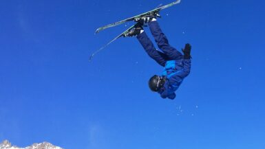 Skiing in Val d’Isere, France