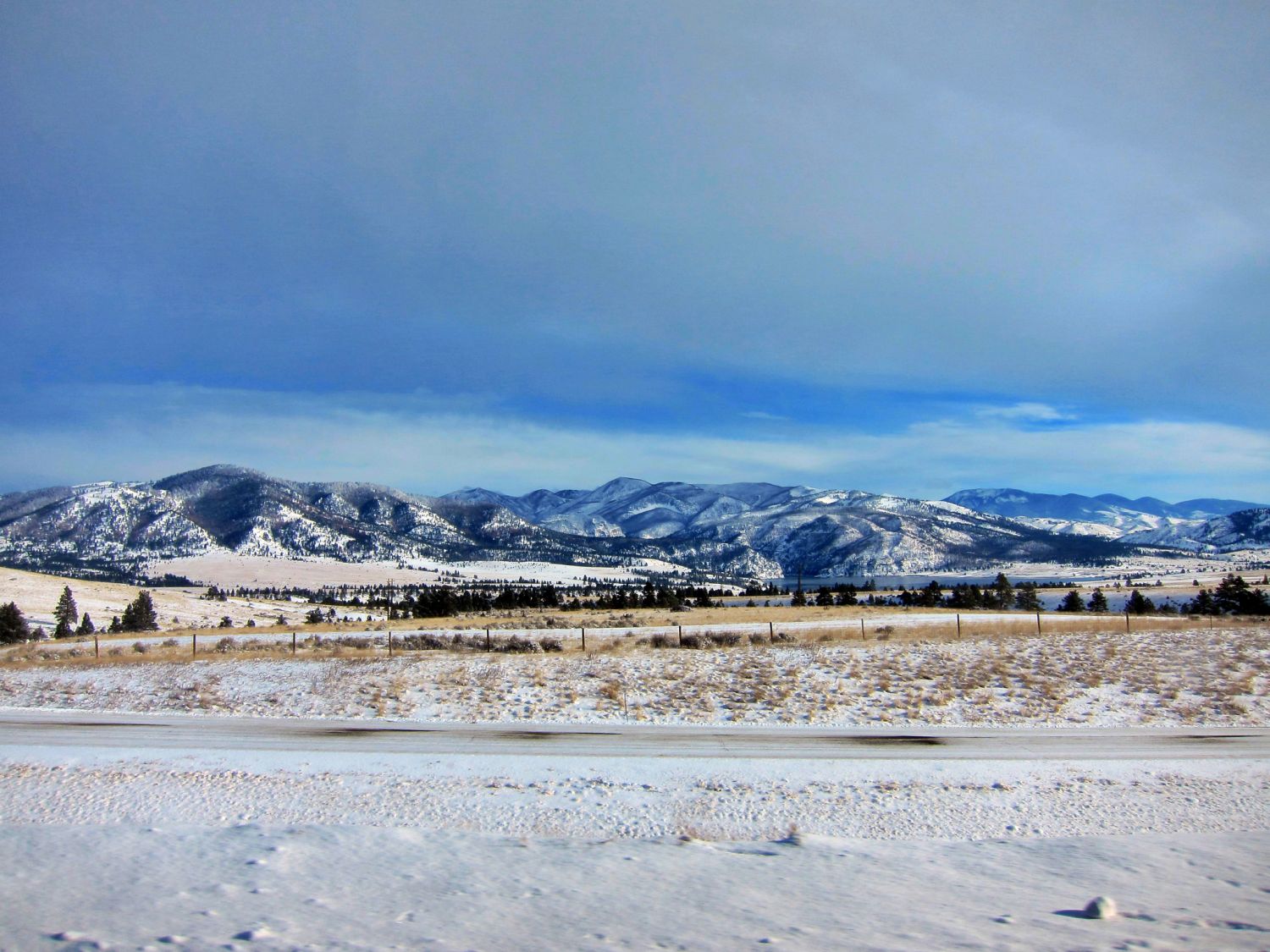 White Christmas in Bozeman, Montana