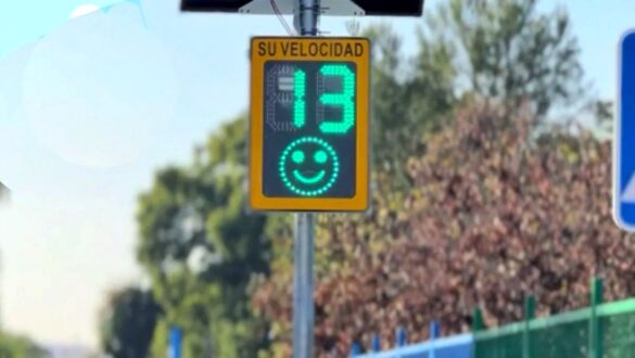 Town in Spain installs unique radar speed control signs