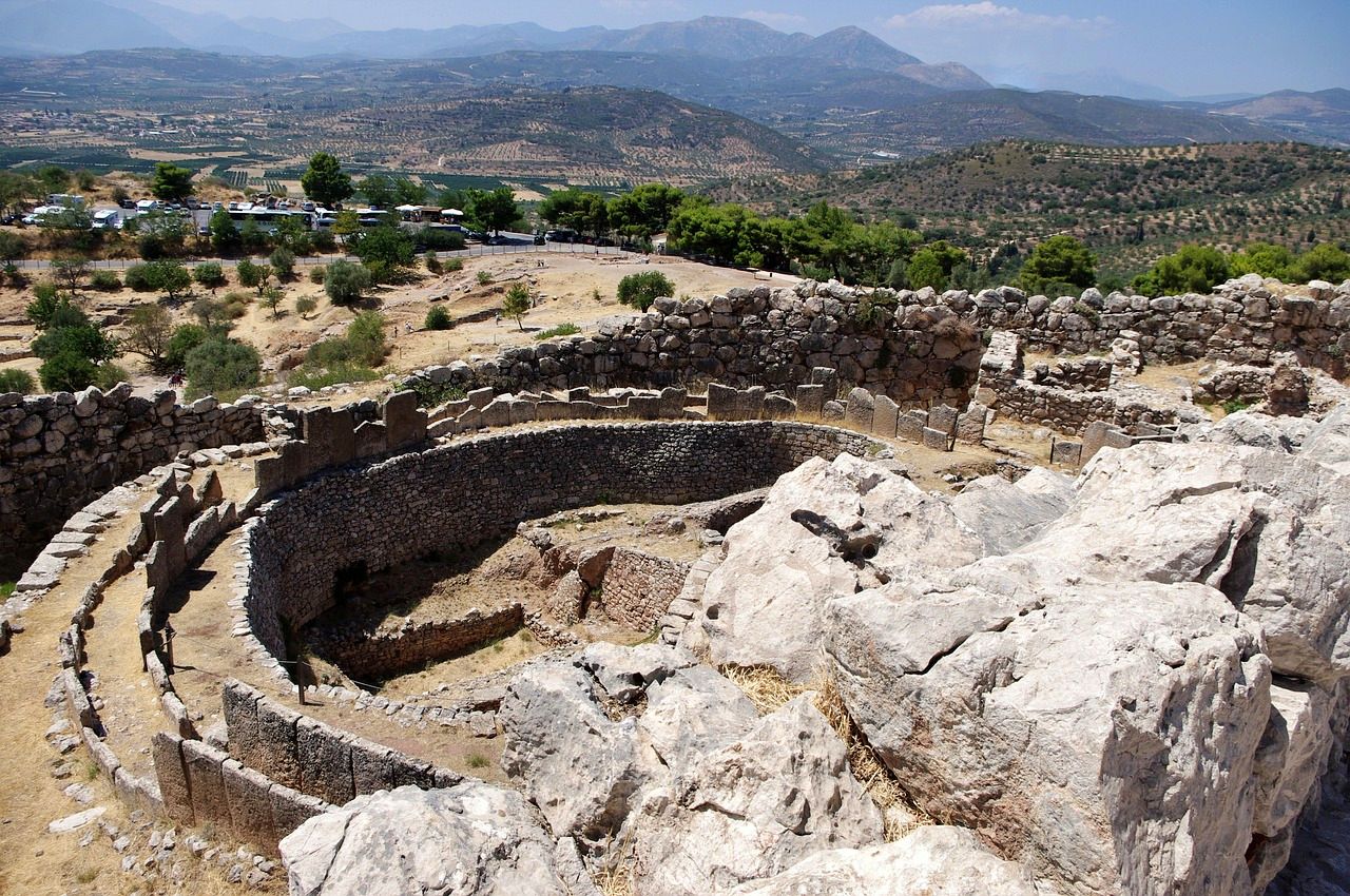 Ancient Roman city of Mycenae - a unique attraction in Greece