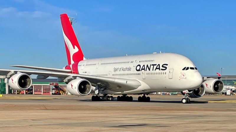 Qantas combined three flights into one on an Airbus A380 for Taylor Swift fans