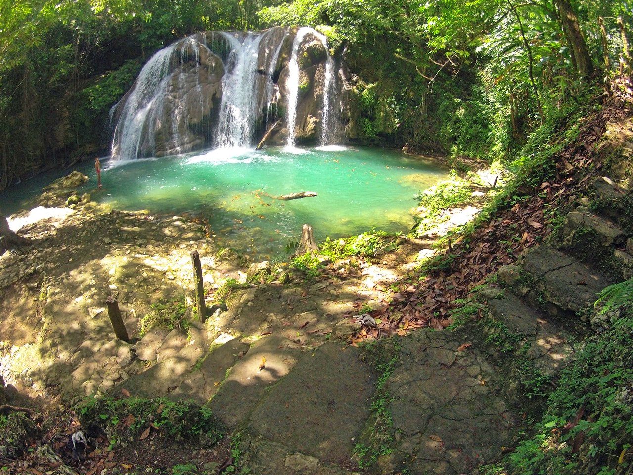 Hidden waterfalls in the Dominican Republic