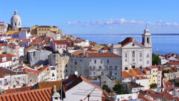 Alfama in Lisbon, Portugal