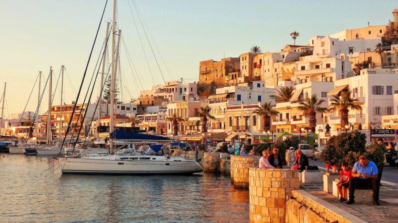 Conde Nast recommends visiting the Cyclades in Greece during May