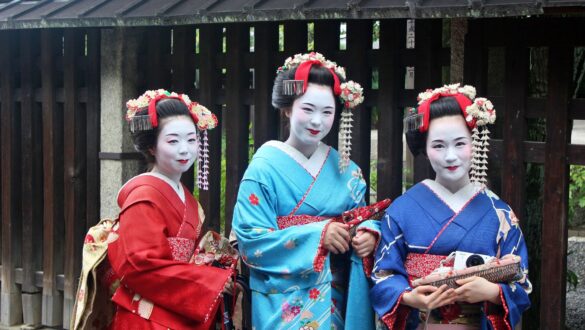 Geisha in Kyoto, Japan