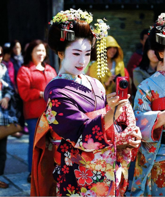 Geisha in Japan