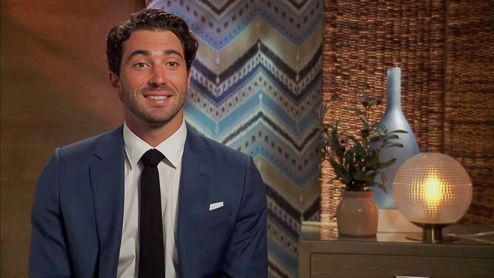 28-year-old tennis instructor Joey Graziadei of The Bachelor - filming locations