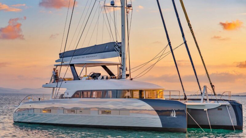 Spirit of Ponant luxurious catamaran