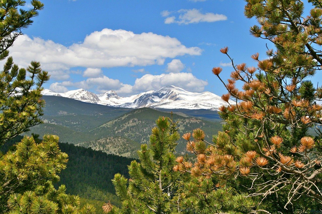 Mountain views near Boulder, Colorado