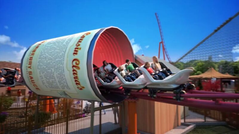 Holiday World & Splashin’ Safari opens Good Gravy! the world's first gravy-themed roller coaster
