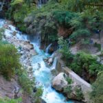 Turquoise river at Grutas Tolantongo