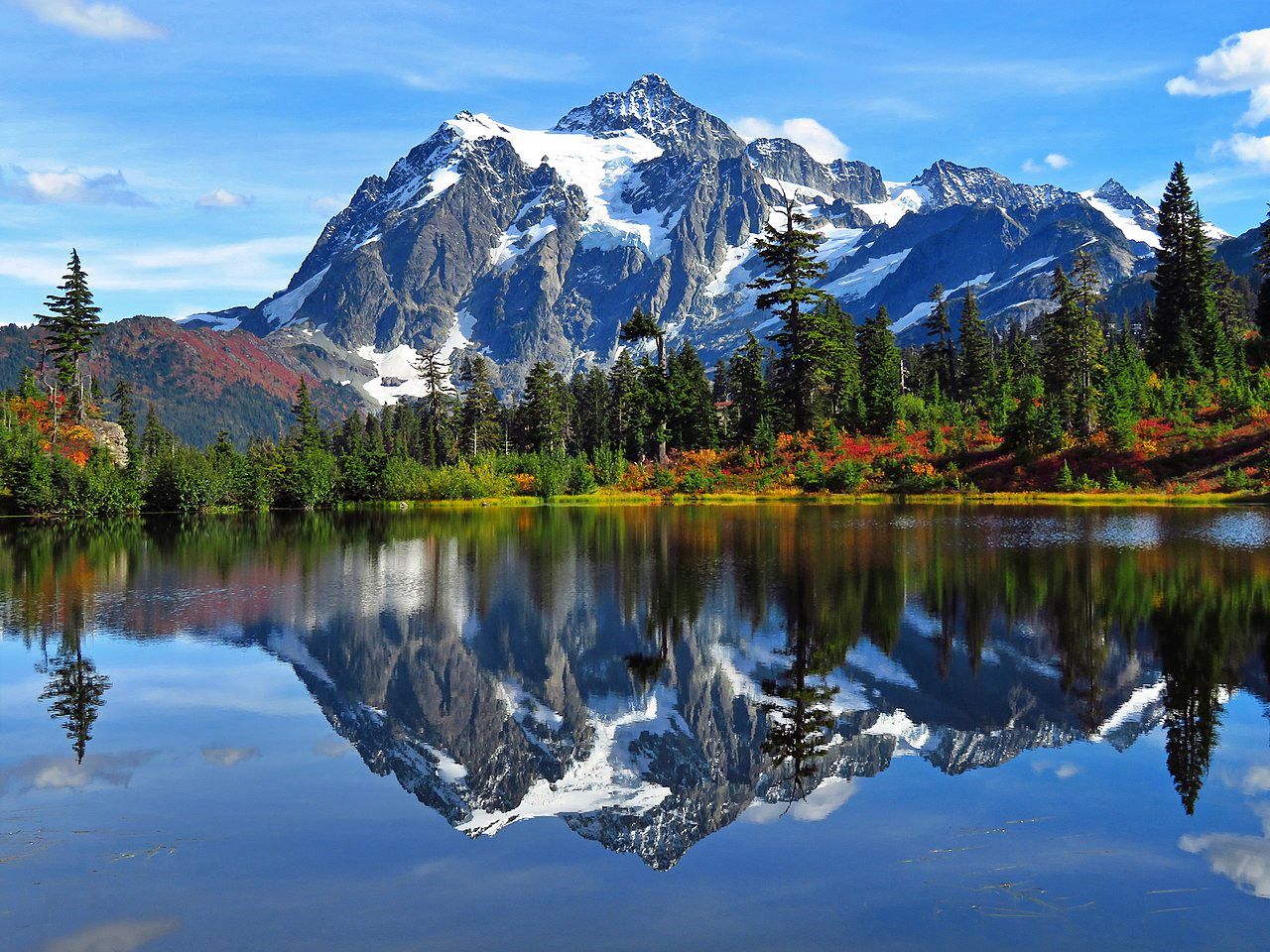 Scenery in North Cascades National Park, Washington