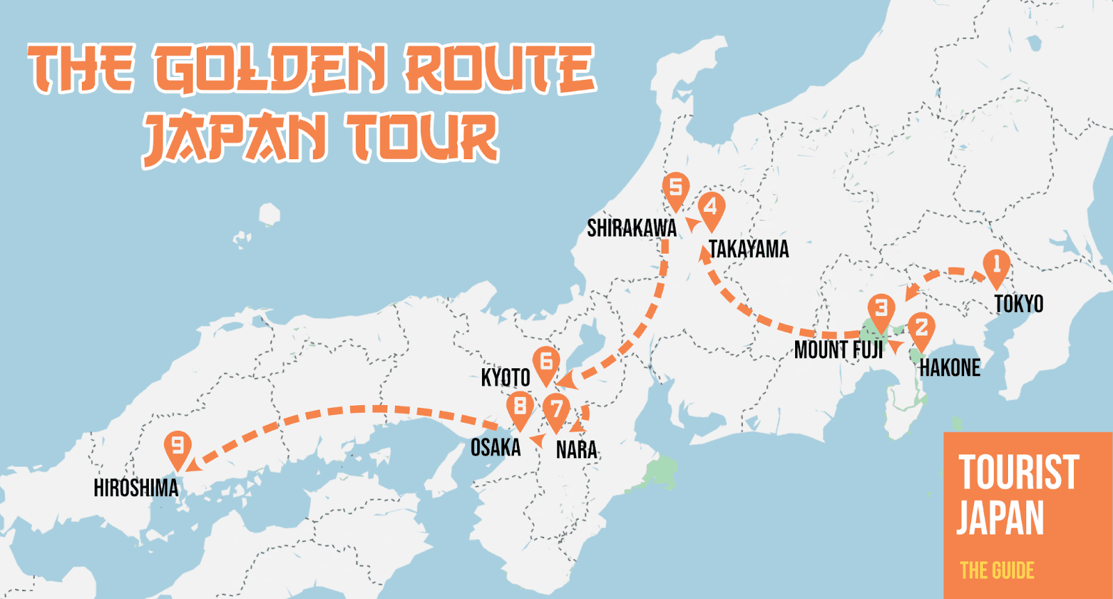 The Golden Route of Japan
