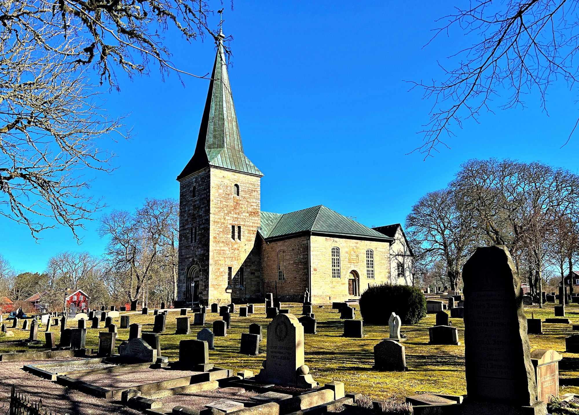 Forshem Church in Forshem, Götene, Sweden