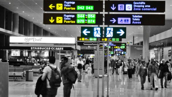 Malaga Airport, Andalucía, Spain