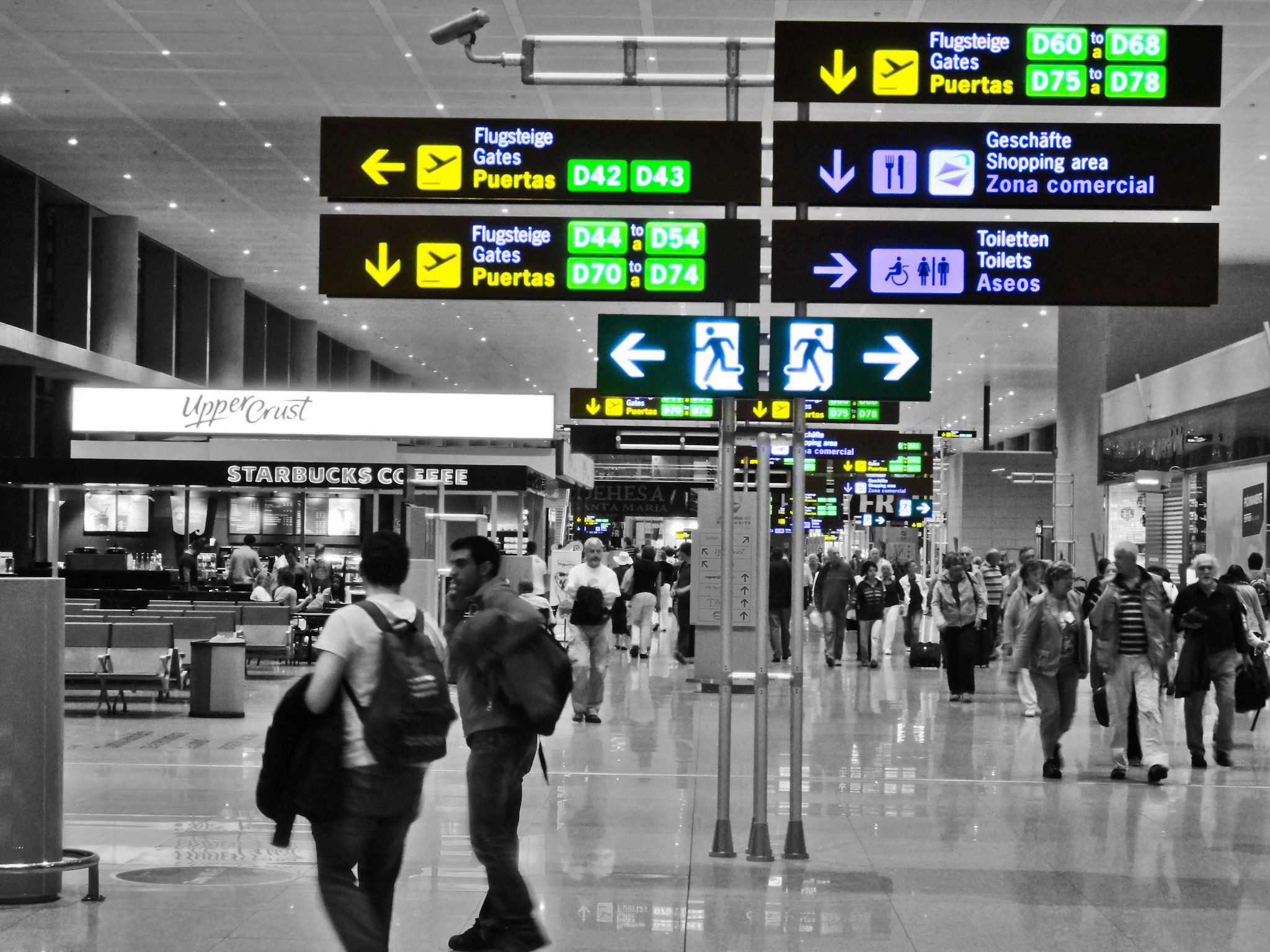 Malaga Airport, Andalucía, Spain