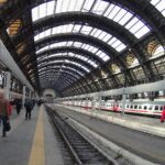 Night trains from Milan Central Station, Italy