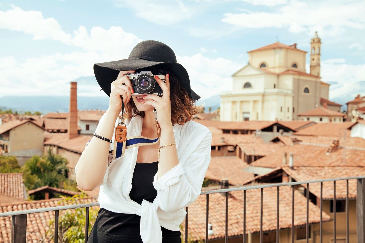 Tourist in Europe