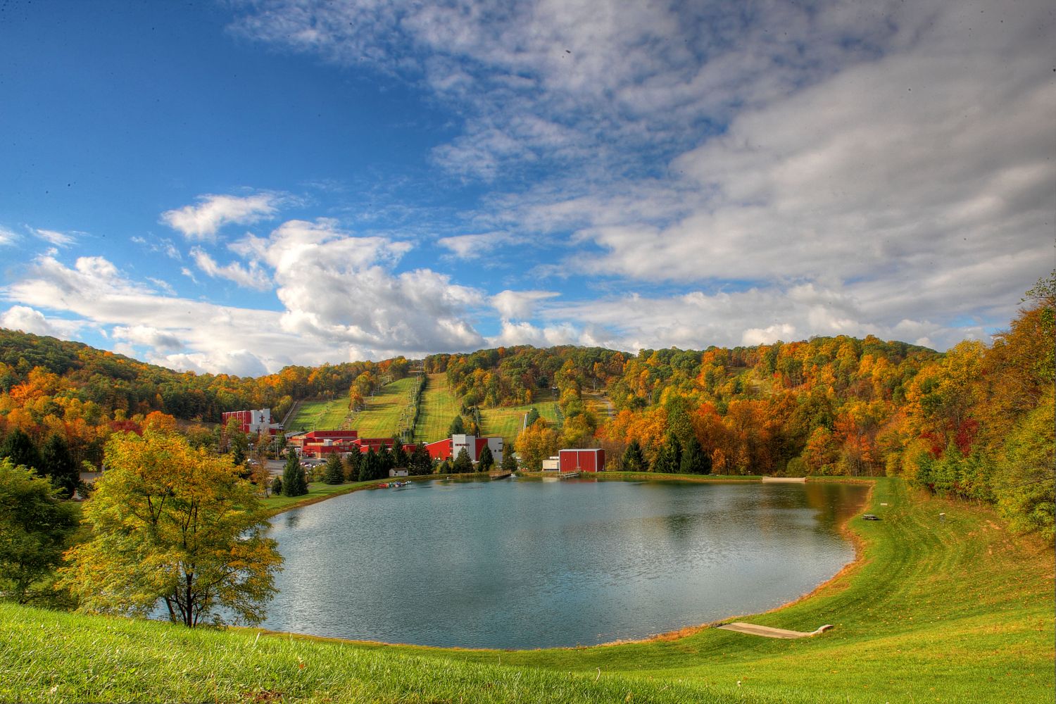 Bear Creek in the fall