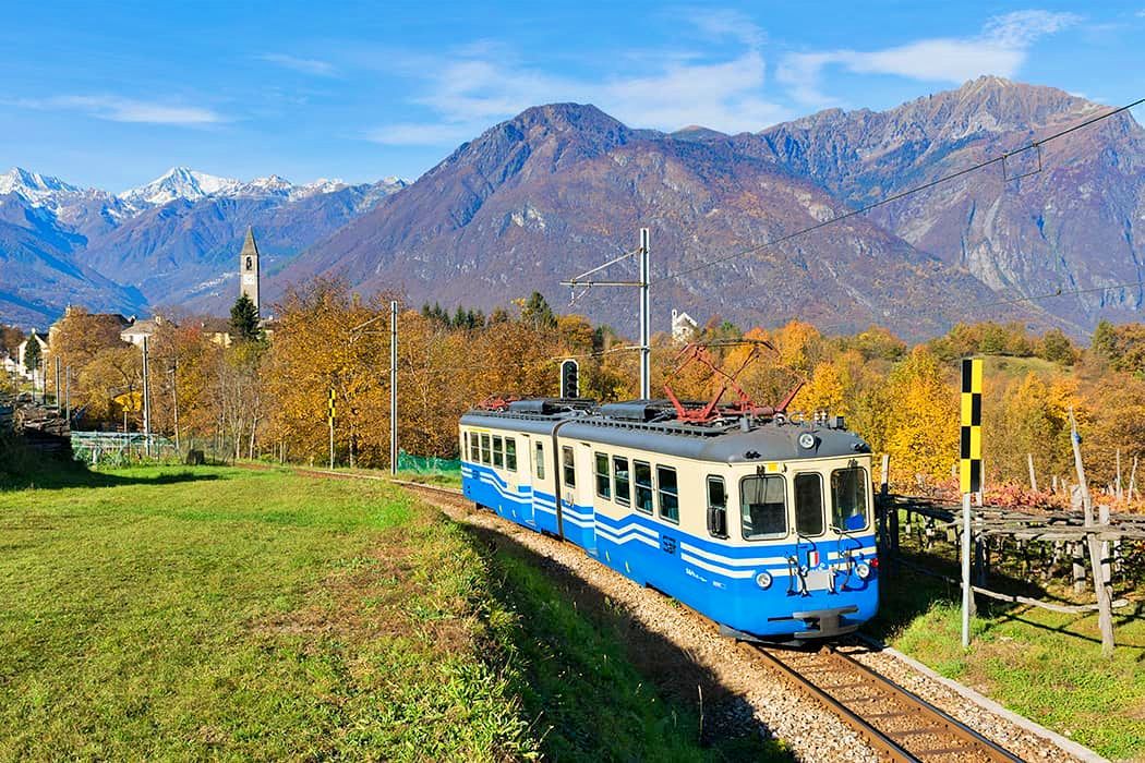 Catch the Foliage Train from Italy to Switzerland