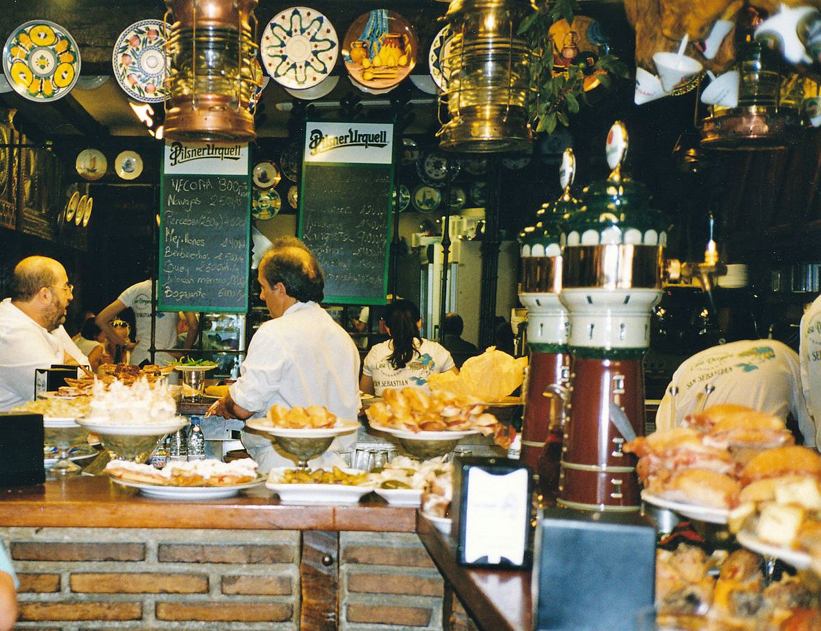 Restaurant in San Sebastian, Spain