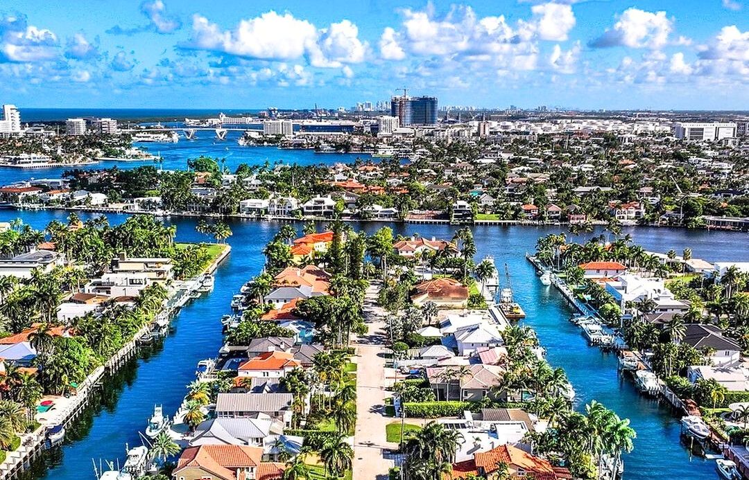 Aerial view of Ft. Lauderdale