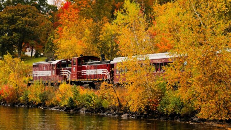 Winnipesaukee Scenic Railroad - Fall Foliage Train