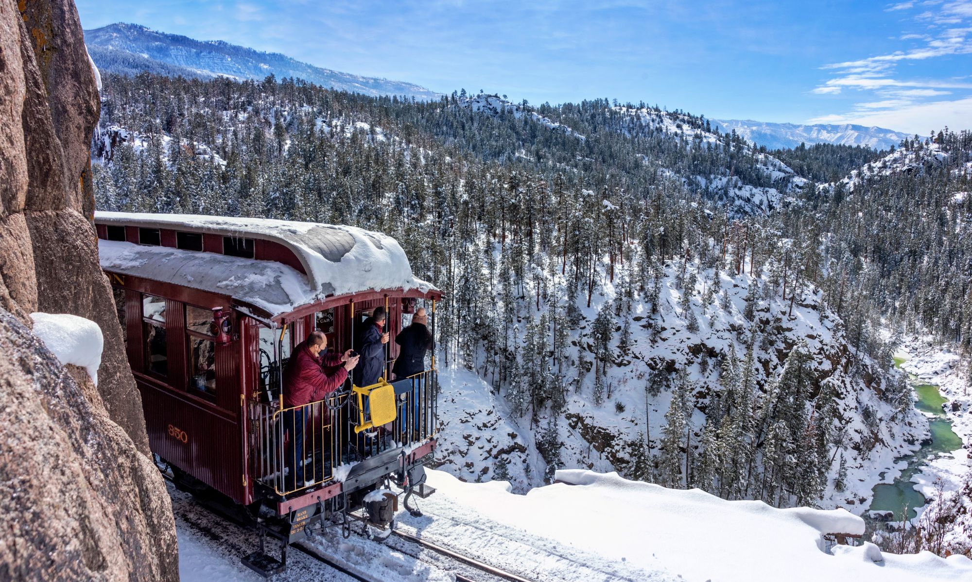 Cascade Canyon Winter Train 