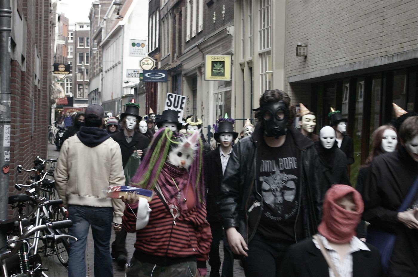 Amsterdam, the Netherlands on Halloween