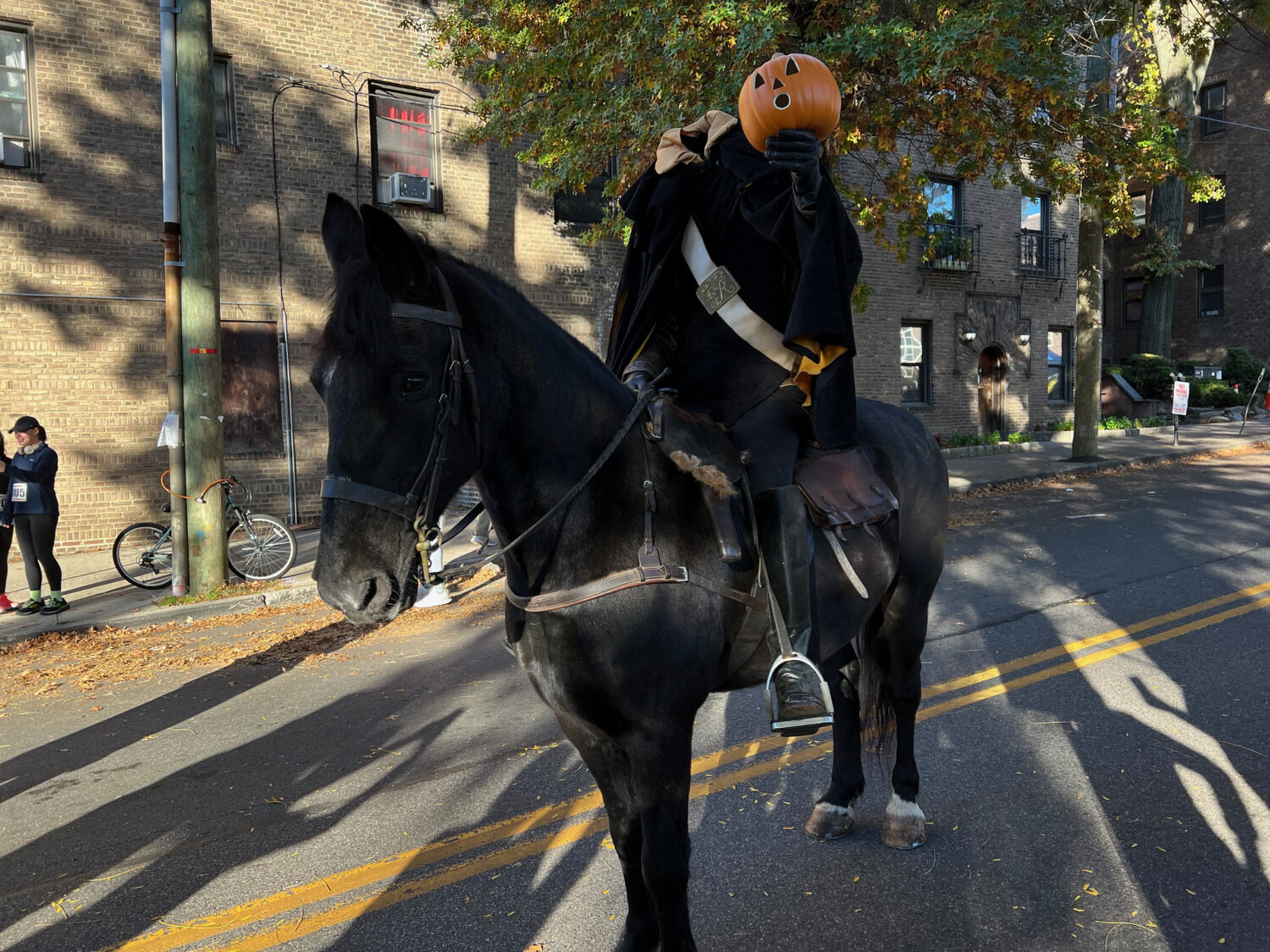 Headless Horseman in Sleepy Hollow, New York State