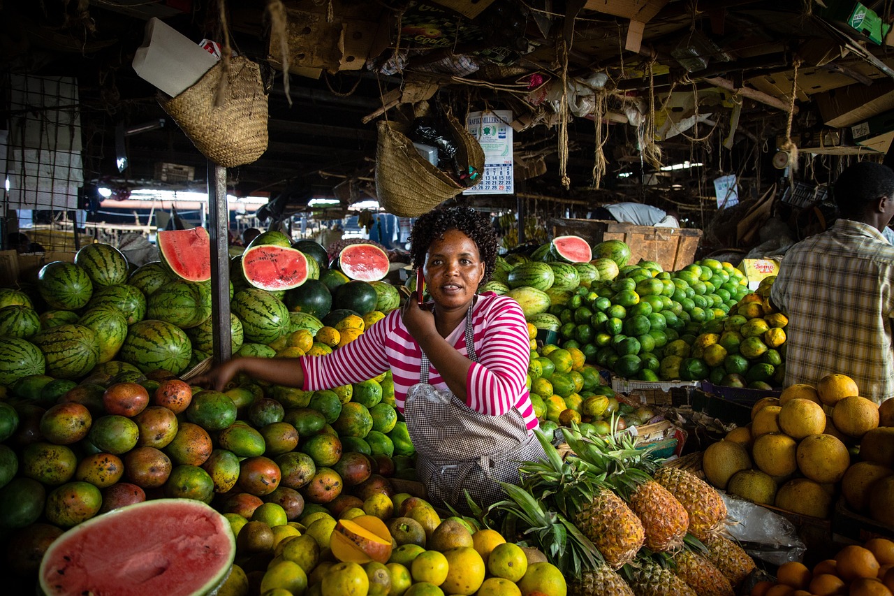 Market in Kenya